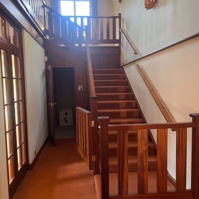 Demolition alert: Solid wood staircase