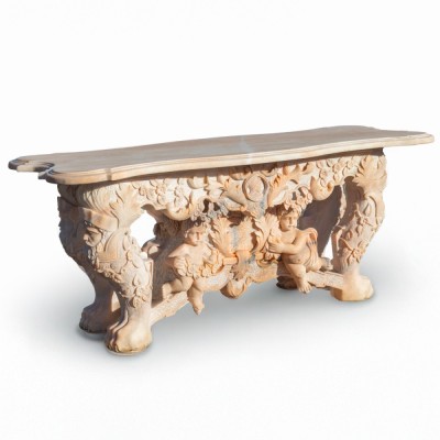 Hand Carved Indian Marble Table RWI9312