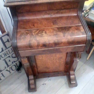 Burr Walnut Davenport.