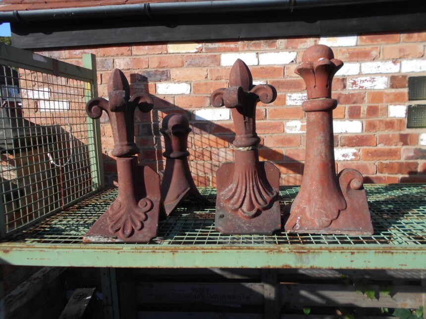 Items With Ridges Antique & Reclaimed reclaimed roof finials tiles slates ridges ...