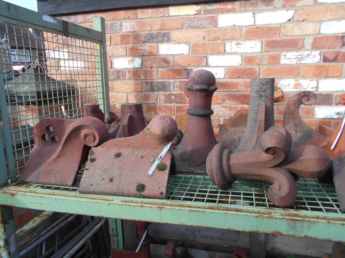 Items With Ridges reclaimed roof finials tiles slates ridges chimneypots - POA ...