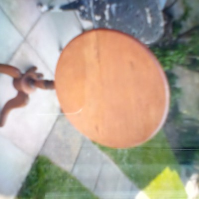 Pine Tripod Tip Top Table.