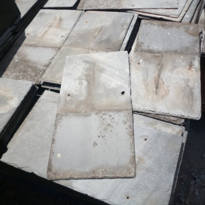 Welsh roof slates 20" x 10" , reclaimed welsh slates  £2.50 a slate