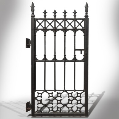 New: Black Cast Iron Side Gate WS5