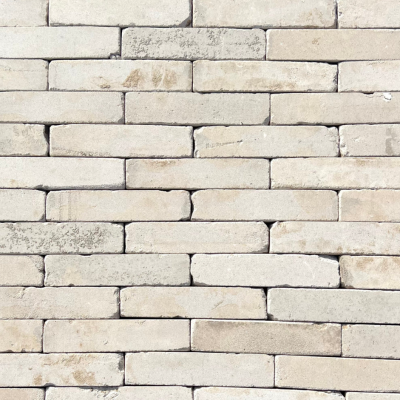 Reclaimed White Linear Bricks