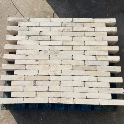 Reclaimed White Linear Bricks