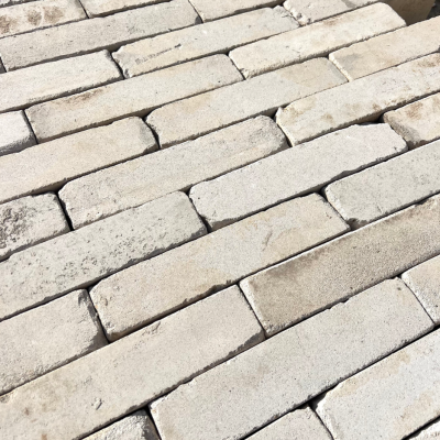 Reclaimed White Linear Bricks