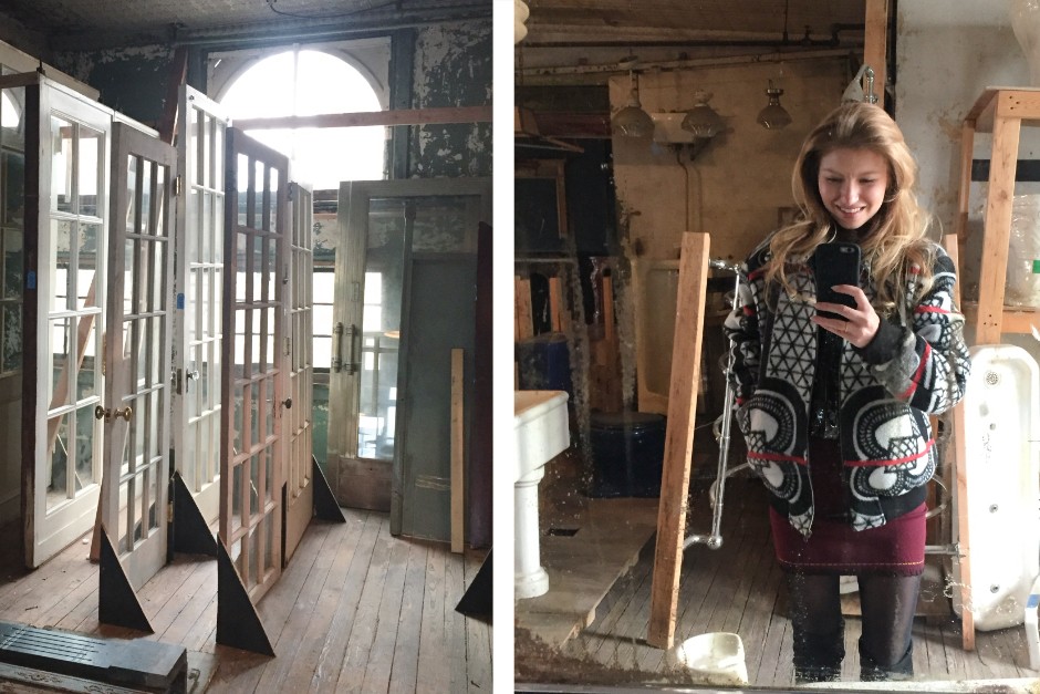 Demolition Depot in New York and Salvage Selfie