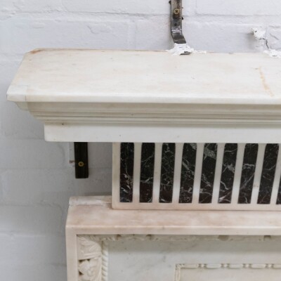 Splendid Antique Carved Marble Chimneypiece | William Kent