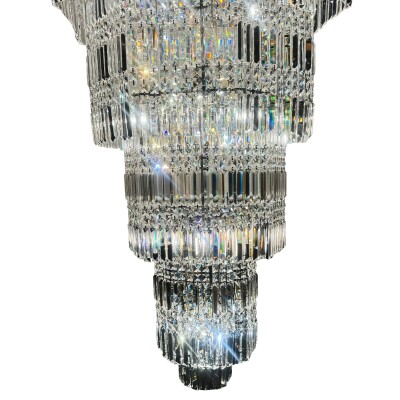 Reclaimed Grand Eight Tier Centre Piece Chandelier | 2.9 Meters High x 1.3 Meter