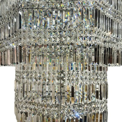 Reclaimed Grand Eight Tier Centre Piece Chandelier | 2.9 Meters High x 1.3 Meter