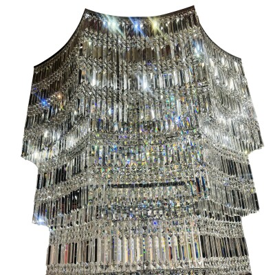 Reclaimed Grand Eight Tier Centre Piece Chandelier | 2.9 Meters High x 1.3 Meter