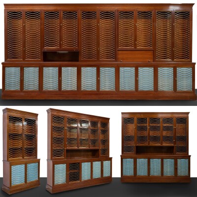 Regency Style Library Room Cabinetry| Reclaimed from Clothworkers' Hall London