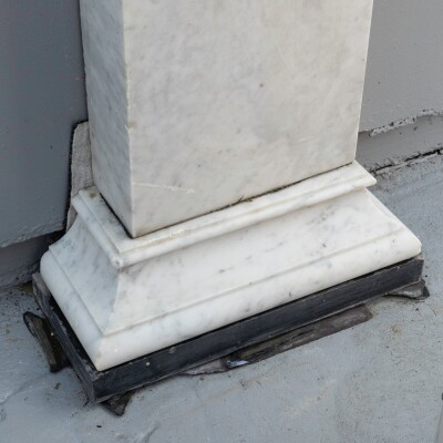Reclaimed Carrara Marble Columns | Portico