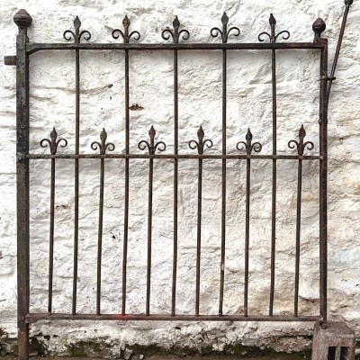 Georgian wrought iron gate