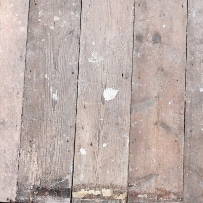 Antique wide plank pine floorboards
