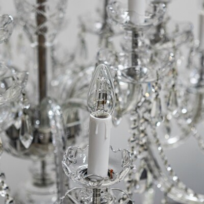 Large Antique Crystal Chandelier | Victoria Palace Theatre