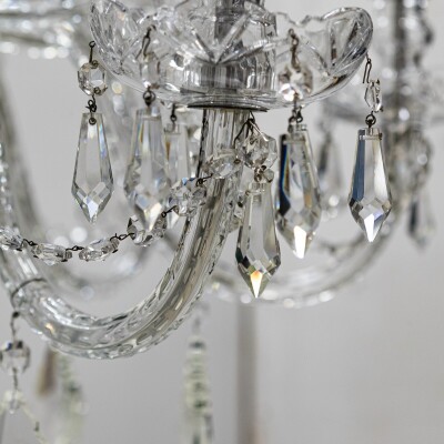 Large Antique Crystal Chandelier | Victoria Palace Theatre