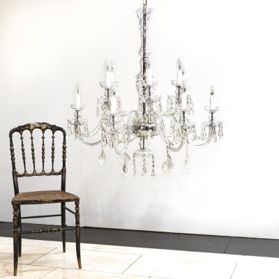 Large Antique Crystal Chandelier | Victoria Palace Theatre