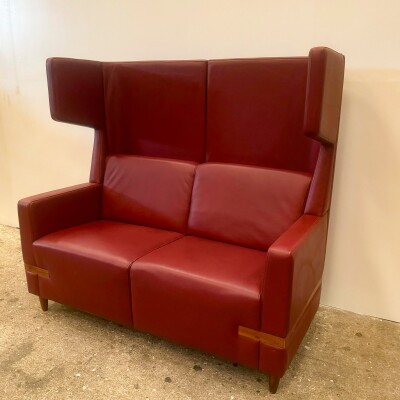 Art Deco Style High Back Booth Seats