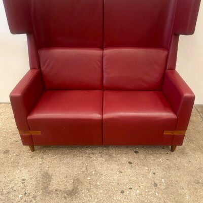 Art Deco Style High Back Booth Seats
