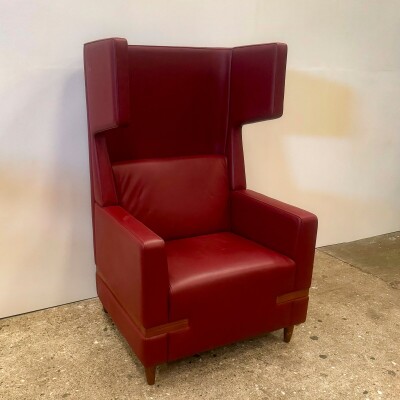 Art Deco Style High Back Booth Seats
