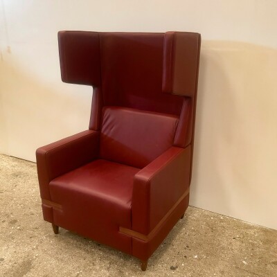 Art Deco Style High Back Booth Seats