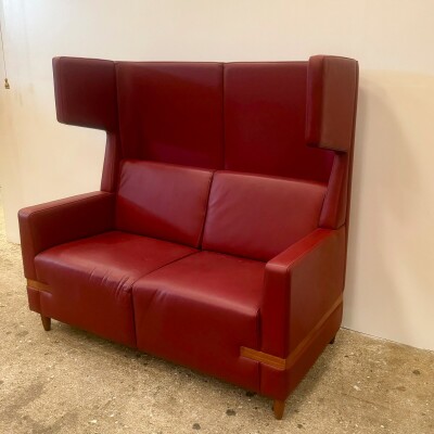 Art Deco Style High Back Booth Seats