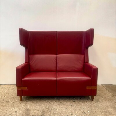 Art Deco Style High Back Booth Seats