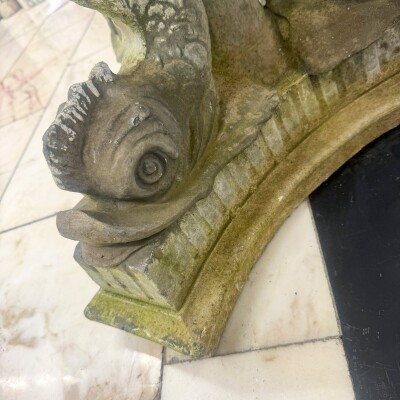 Antique Lead Garden Water Fountain
