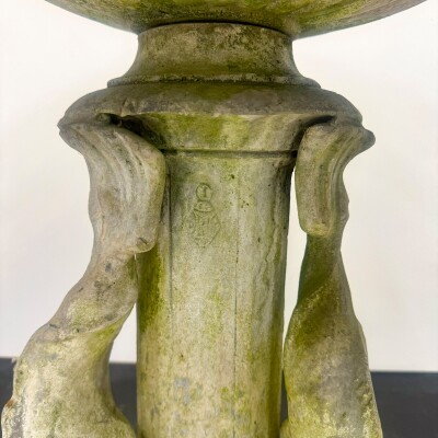 Antique Lead Garden Water Fountain
