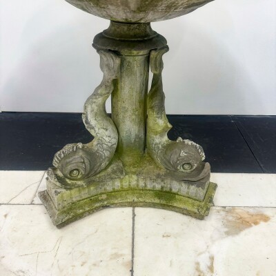 Antique Lead Garden Water Fountain