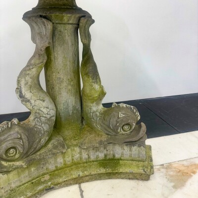 Antique Lead Garden Water Fountain