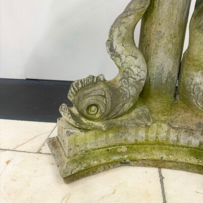 Antique Lead Garden Water Fountain