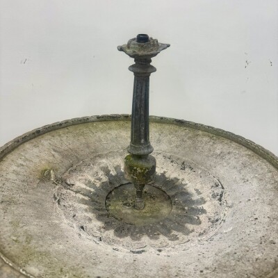 Antique Lead Garden Water Fountain
