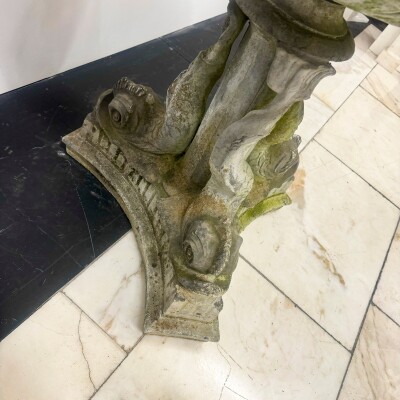 Antique Lead Garden Water Fountain