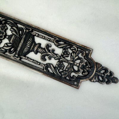 Reclaimed Victorian Style Cast Iron Finger Plates
