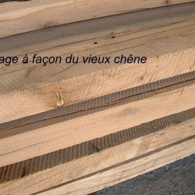 Solives & colombage vieux chêne scié - Re-sawn antique French oak POA