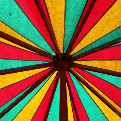 Vintage Fairground Roll-a-Ball Round Games Showman Tent