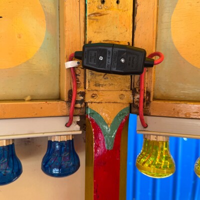 Vintage Fairground Roll-a-Ball Round Games Showman Tent