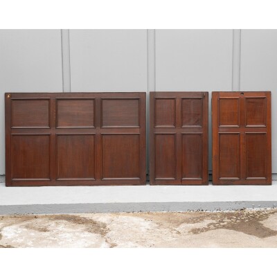 Antique 19th Century Oak and Elm Panelling | Panelled Room - 7 Panels