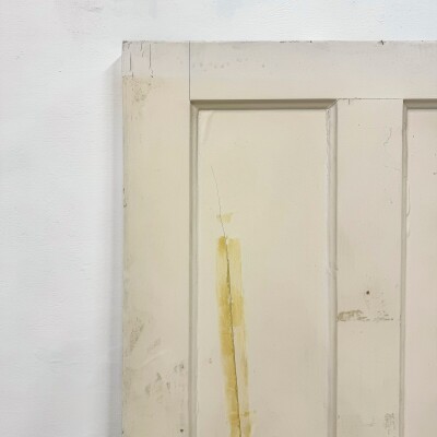 Antique Victorian Pine Door - 195.5cm X 76cm