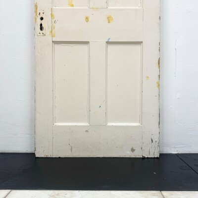 Antique Victorian Pine Door - 195.5cm X 76cm