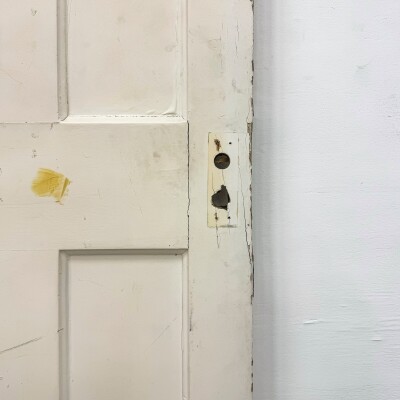 Antique Victorian Pine Door - 190cm X 71cm
