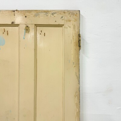 Antique Victorian Pine Door - 190cm X 71cm
