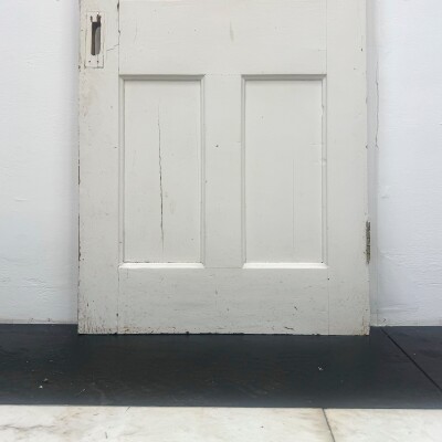 Antique Victorian Pine Door - 193cm X 76cm