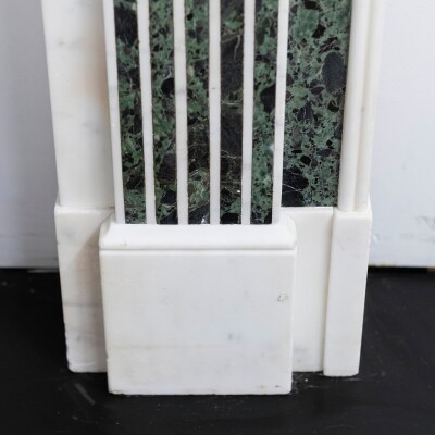Reclaimed Georgian Style Statuary & Verde Marble Surround (Pair Available)