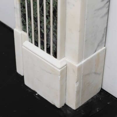 Reclaimed Georgian Style Statuary & Verde Marble Surround (Pair Available)