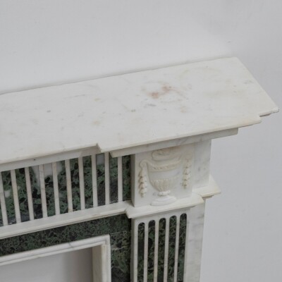 Reclaimed Georgian Style Statuary & Verde Marble Surround (Pair Available)
