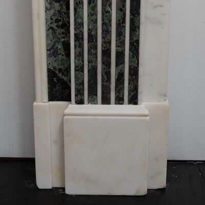 Reclaimed Georgian Style Statuary & Verde Marble Surround (Pair Available)